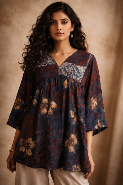 Nishigandha – Fusion Top – Midnight Bloom