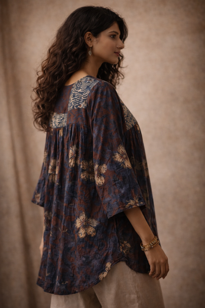 Nishigandha – Fusion Top – Midnight Bloom