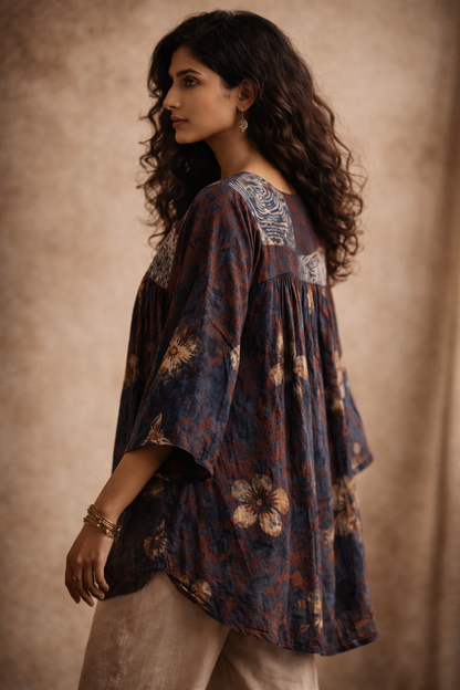 Nishigandha – Fusion Top – Midnight Bloom