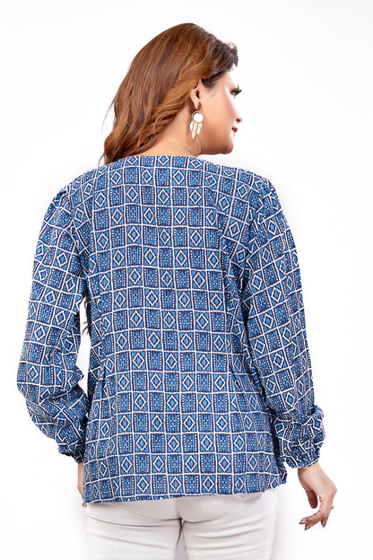 Vitasta – Blue – Cotton Top