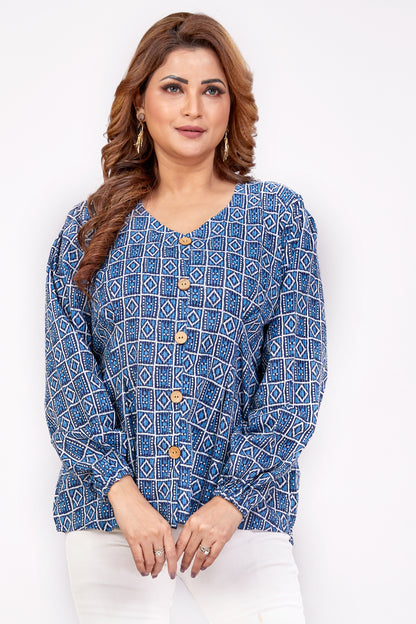 Vitasta – Blue – Cotton Top