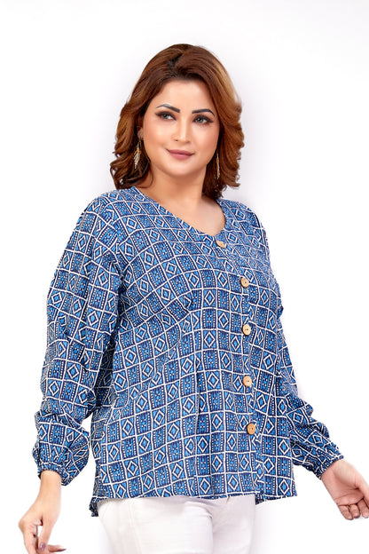 Vitasta – Blue – Cotton Top